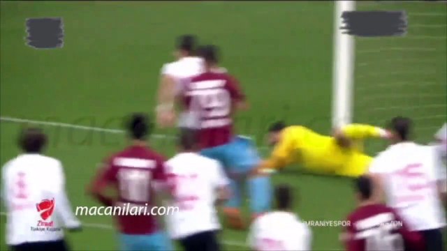 Ümraniyespor 4-1 1461 Trabzon [HD] 05.12.2018 - 2018-2019 Turkish Cup 5th Round 1st Leg