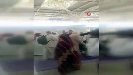 Suudi Arabistan'a ulaşan ilk Türk hac kafilesine anlamlı karşılama