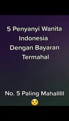 Artis penyanyi Top Indonesia dengan bayaran fantastis