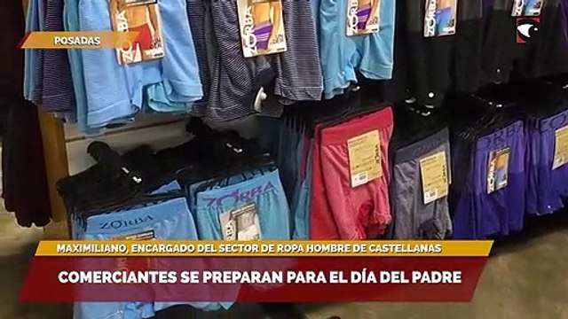 Comerciantes se preparan para el día del Padre