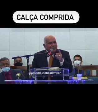 Pastor da Assembleia de Deus “condena” o uso de calça para as mulheres