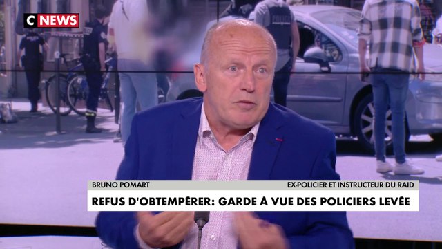 Bruno Pomart sur le refus d'obtempérer : «Les policiers sont factuels : si le gars se barre, c'est qu'il a quelque chose à se reprocher»