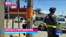 Asesinan a estudiantes en Salamanca; familiares exigen justicia