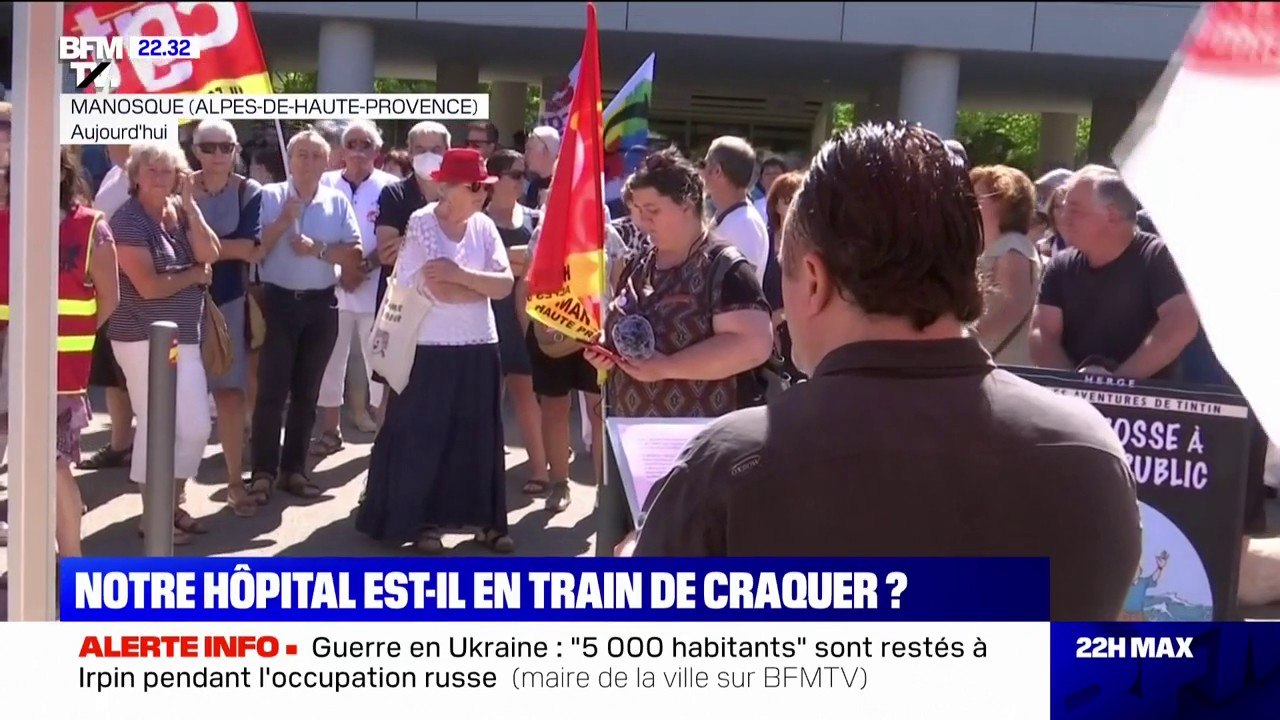 Crise de l’hôpital: les soignants dans la rue pour réclamer des hausses de salaires et d’effectifs