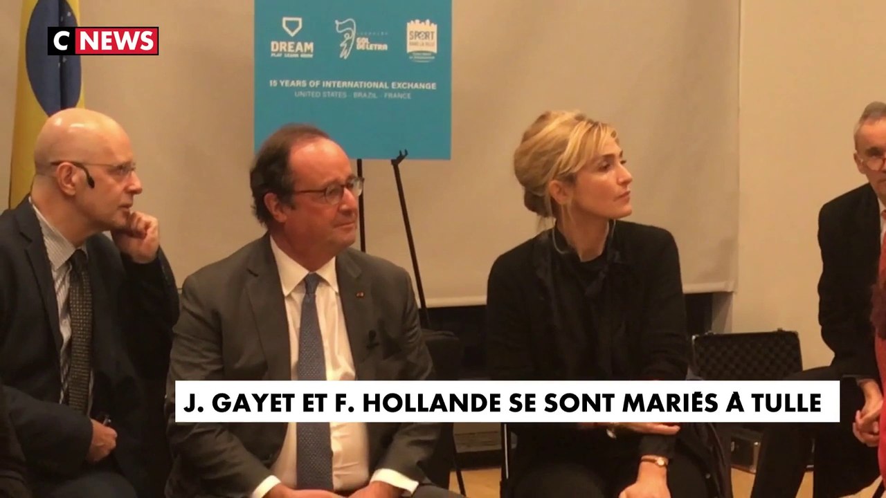 François Hollande et Julie Gayet se sont mariés