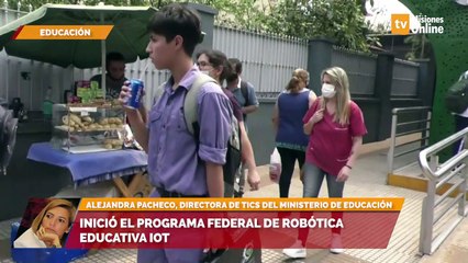 Inició el programa Federal de Robótica Educativa IOT