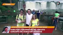 Habilitan la reapertura del circuito Garganta del Diablo en Cataratas