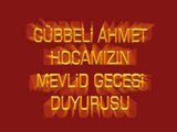 Cübbeli Ahmet Hoca - Mevlid Gecesi Sohbeti  ve Habertürk yayını hakkında...