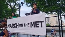 Game of Thrones star Nathalie Emmanuel addresses March on the Met protest