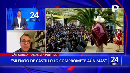 Iván García: "Silencio de Castillo lo compromete aún más"