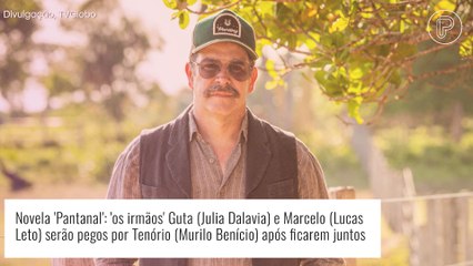 Novela 'Pantanal': Guta e Marcelo são pegos na cama pelo pai, Tenório, e ele 'vira onça'