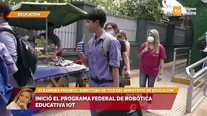 Inició el programa Federal de Robótica Educativa IOT