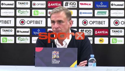 Kuntz: "Oyuncuların performanslarından gurur duyuyorum"