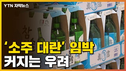 [자막뉴스] 한계 얼마 안 남았다...커지는 '소주 대란' 우려 / YTN