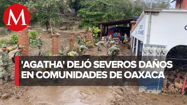 En Oaxaca, denuncian que al menos 20 localidades están incomunicadas tras paso de huracán Agatha