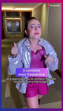 Larissa Manoela revela quem dispensa no celular e dá dicas para uma selfie 'de milhões' em exclusividade ao Purepeople