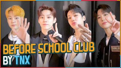 [After School Club] Before School Club by TNX (티엔엑스의 오프닝 인사 비하인드)