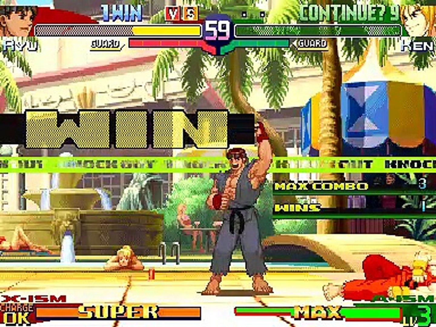 Street Fighter Alpha 3 MAX AKUMA Arcade
