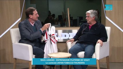 Entrevista a Raúl Lozano, entrenador platense de Voley