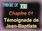 Evangile de Jean Chapitre 1 (Ministere public de Jésus)
