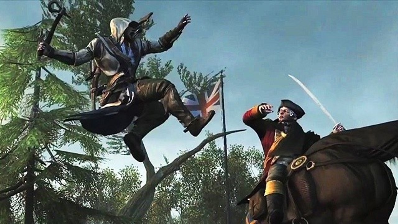 Assassin's Creed 3 - Langer Trailer mit vielen Spielszenen