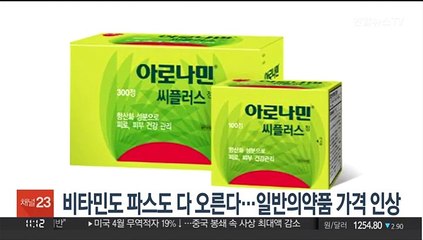 비타민도, 파스도 다 오른다…일반의약품 가격 인상