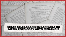 Cetak Selebaran dengan Cara Ini, Warganet: Mesin Foto Copy Auto Menangis