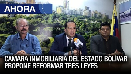 Cámara Inmobiliaria propone reformar tres leyes - 07Jun - Ahora
