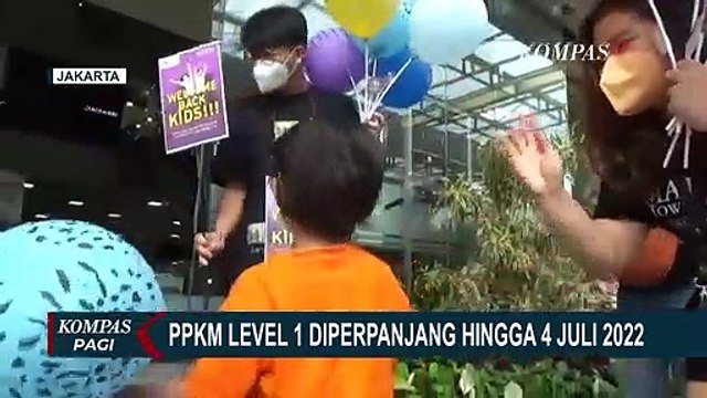 PPKM Level 1 Jawa dan Bali Diperpanjang Satu Bulan Hingga 4 Juli 2022