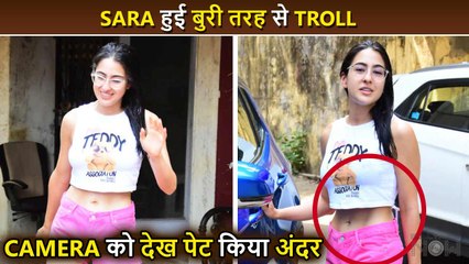 Sara Ali Khan Flaunts Her Abs, Gets Brutally Trolled