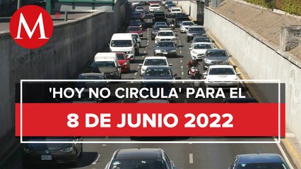 Por doble Hoy No Circula, estos vehículos 'descansan' mañana en CdMx y Edomex