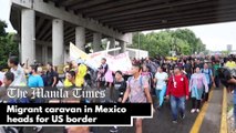 Migrant caravan in Mexico heads for US border