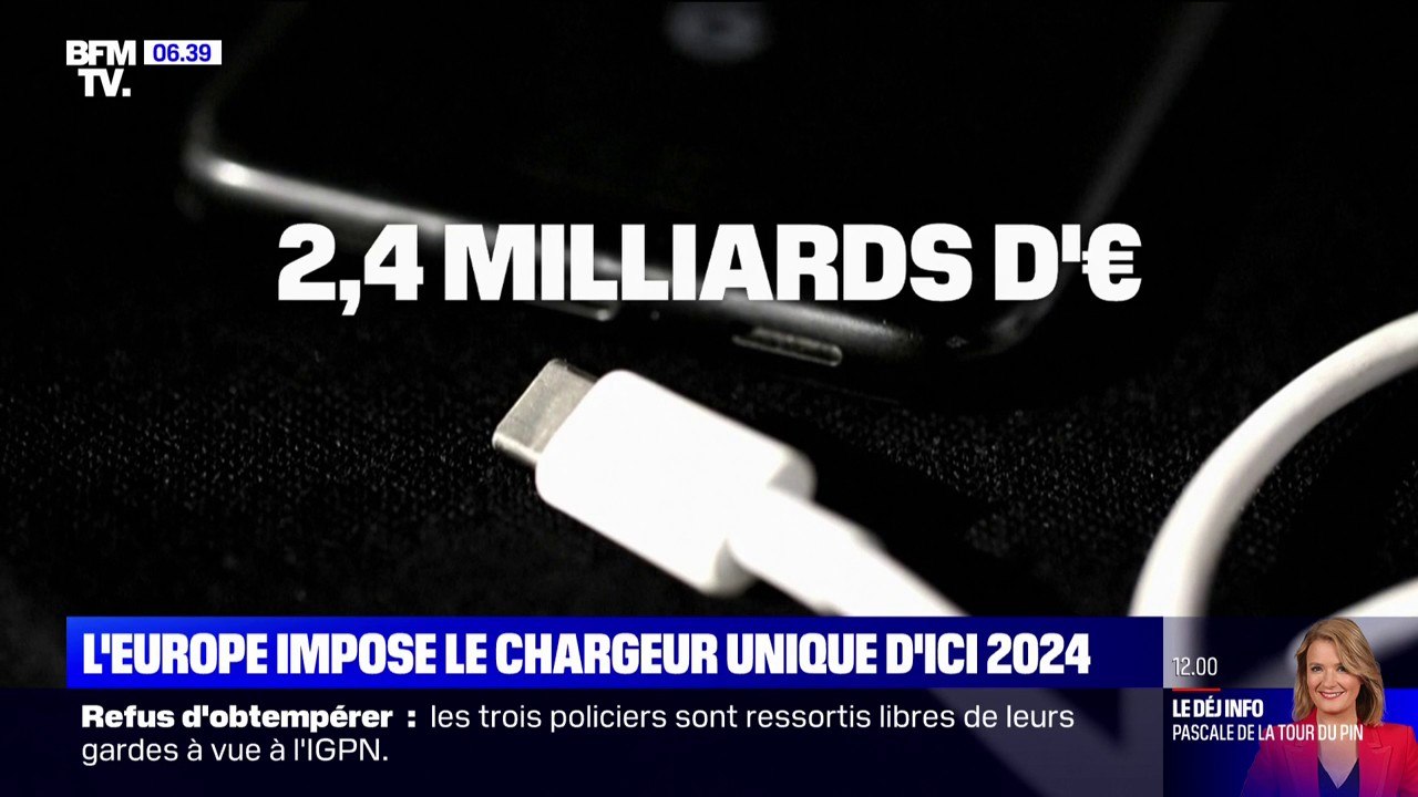 L'Union européenne impose enfin le chargeur universel pour nos portables à partir de 2024