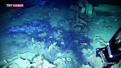 Kolombiya hazine yüklü batık geminin görüntülerini yayınladı