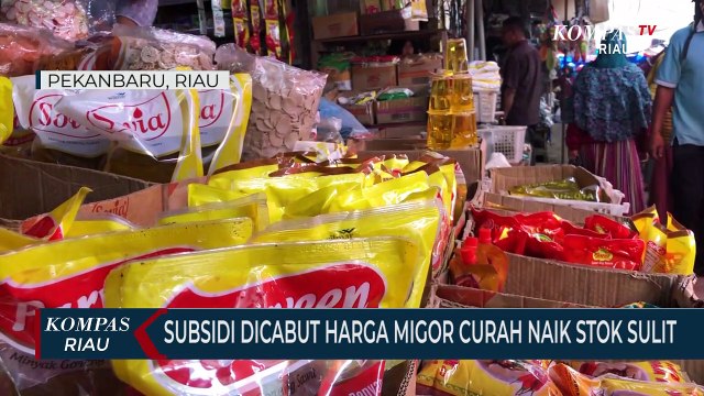Subsidi Dicabut Harga Migor Curah Naik Stok Sulit