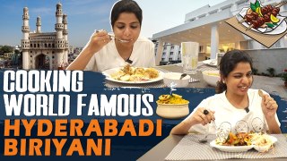 Cooking World Famous Hyderabadi Biriyani _ Hunan chicken _ Hyderabad series❤️