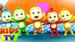 Five Little Monkeys Jumping on the Bed - Nursery Rhymes & Kids Songs