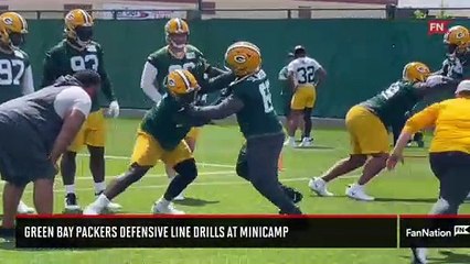 Download Video: Green Bay Packers Defensive Line Drills at Minicamp