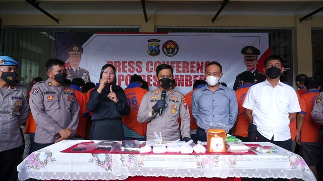 Operasi Pekat Polres Jember Barhasil Amankan 34 Tersangka