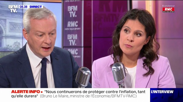 Carburants: Bruno Le Maire souhaite une aide ciblée pour ceux qui sont obligés de prendre la voiture pour aller travailler