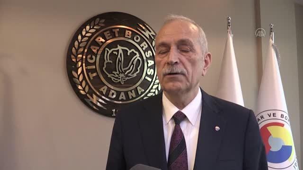 Adana Ticaret Borsası Başkanı Bilgiç hububat alım fiyatlarını değerlendirdi