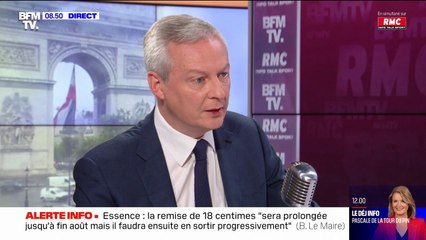 Bruno Le Maire: "Nous allons indexer le barème de l'impôt sur le revenu sur l'inflation"