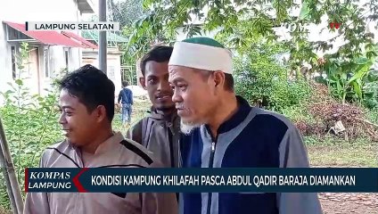 Kondisi Kampung Khilafah Pasca Abdul Qadir Baraja Diamankan
