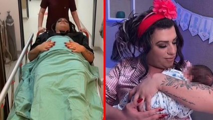 Doğum yaptığını söyleyen trans birey Mükremin Gezgin Twitter'da gündem oldu! Hem ona hem video çektiği hastaneye tepki yağıyor