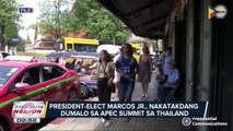 President-elect Marcos Jr., nakatakdang dumalo sa APEC summit sa Thailand