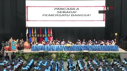 Orasi Ilmiah di Hadapan Wisudawan, Prabowo Jelaskan Kampanye Harus Seizin Jokowi!