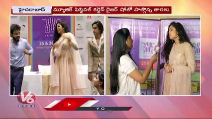 Jathi Ratnalu Fame Heroine Fariya Abdul F2F Over Cypher Hours Dance & Music Festival _ V6 News