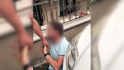 Banyodaki kadını gözetleyen tacizci suçüstü yakalandı