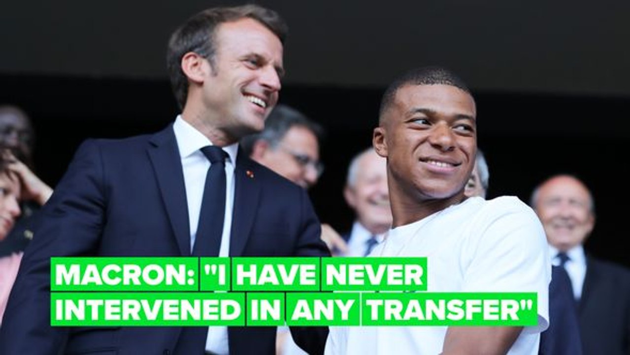 President Macron reveals what told Mbappé to convince him to stay at PSG