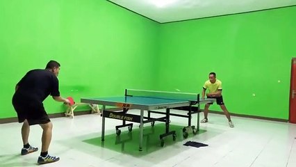 TENIS MEJA SPARING/KO PAUL VS PANGKY